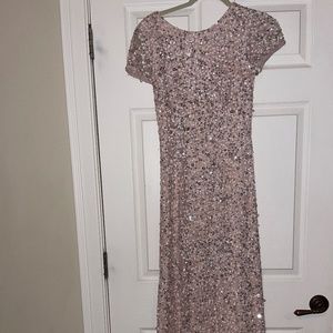 Adrianna Papell Sequins Gown